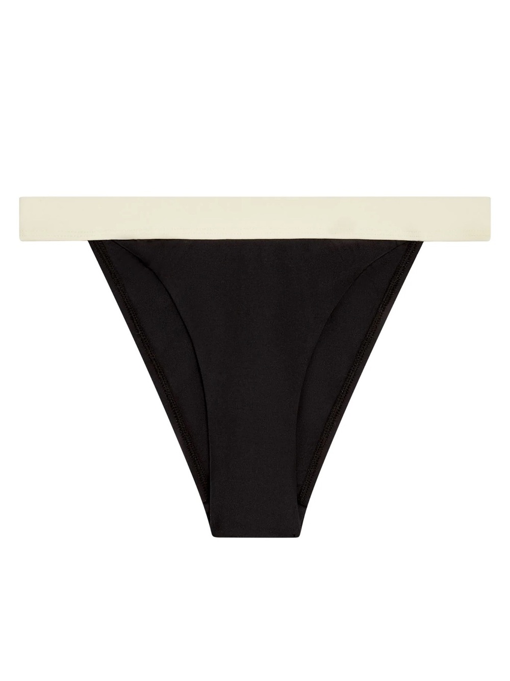 Monday Swimwear- SANTORINI BOTTOM - BLACK/IVORY